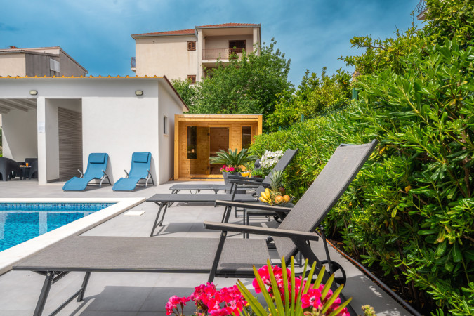 Oleander 4, Oleander apartments Podstrana with sauna and pool, Dalmatia, Croatia Podstrana