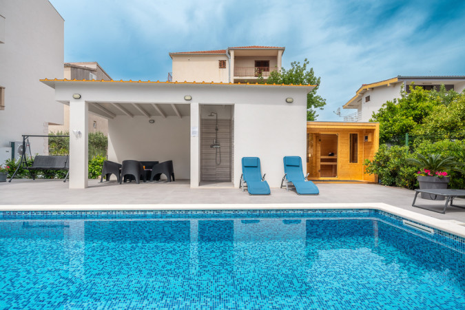 Oleander 2, Oleander apartments Podstrana with sauna and pool, Dalmatia, Croatia Podstrana