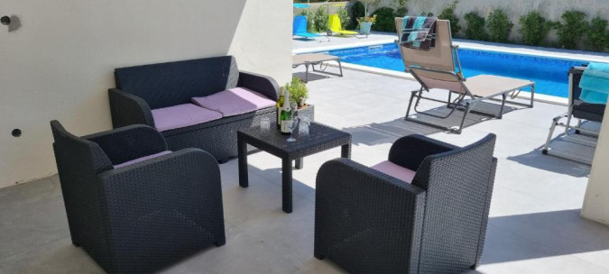 Exterior, Oleander apartments Podstrana with sauna and pool, Dalmatia, Croatia Podstrana